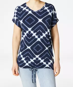 T-Shirt mit Tunnelzug
