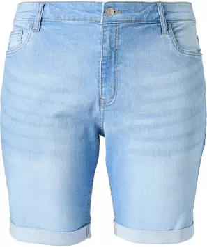Jeans-Shorts Stone-washed