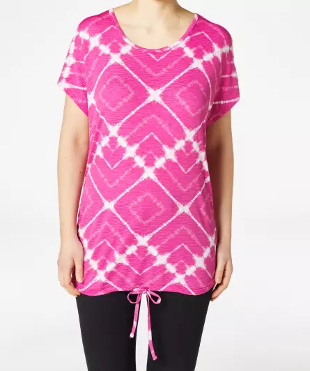 T-shirt met trekkoord