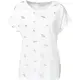 T-shirt met veren