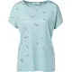 T-shirt met veren