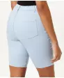 Twill-Shorts in Bermudalänge