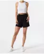Shorts mit Leinenanteil