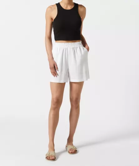 Korte broek met linnen