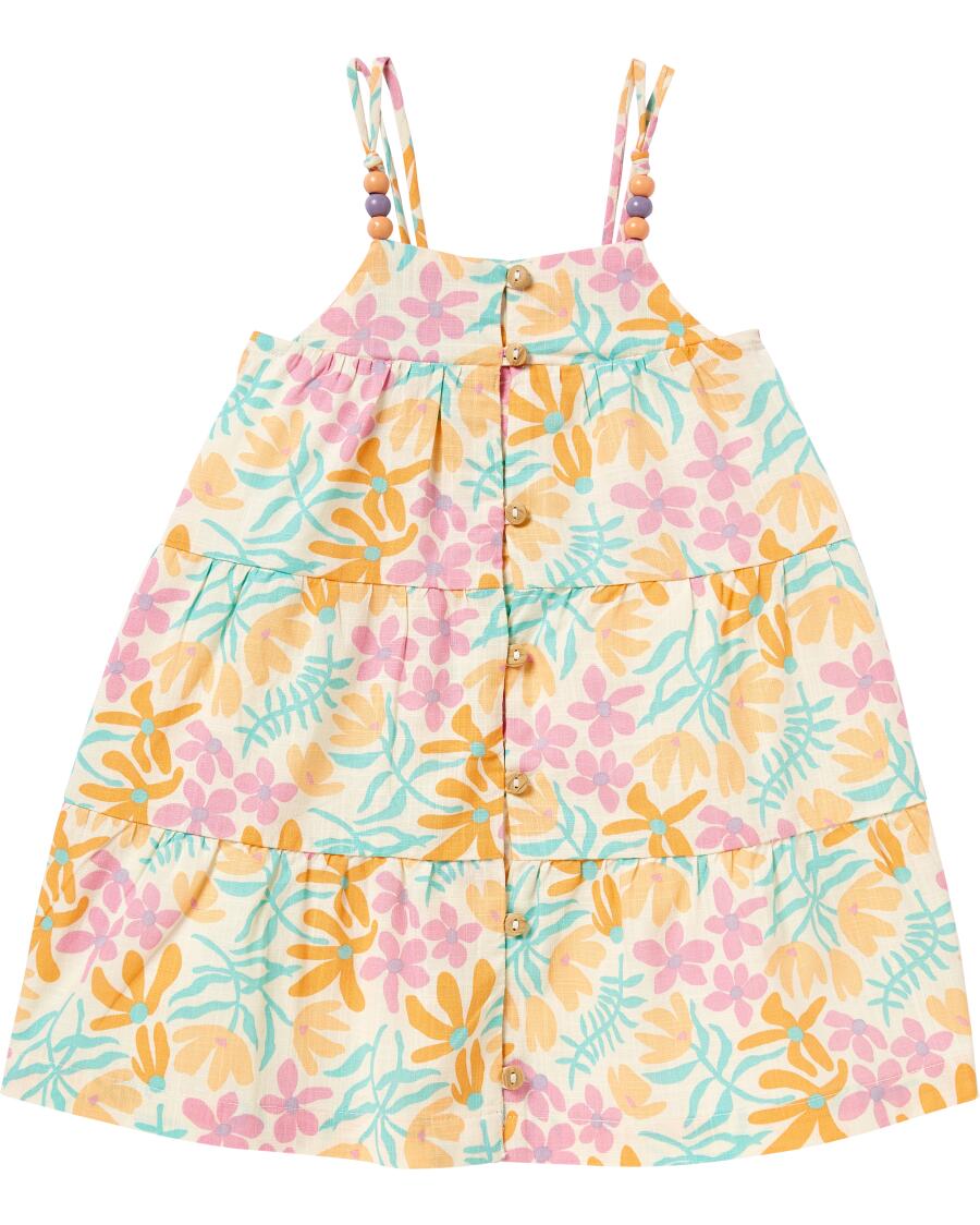 Kleid Blumen rosa