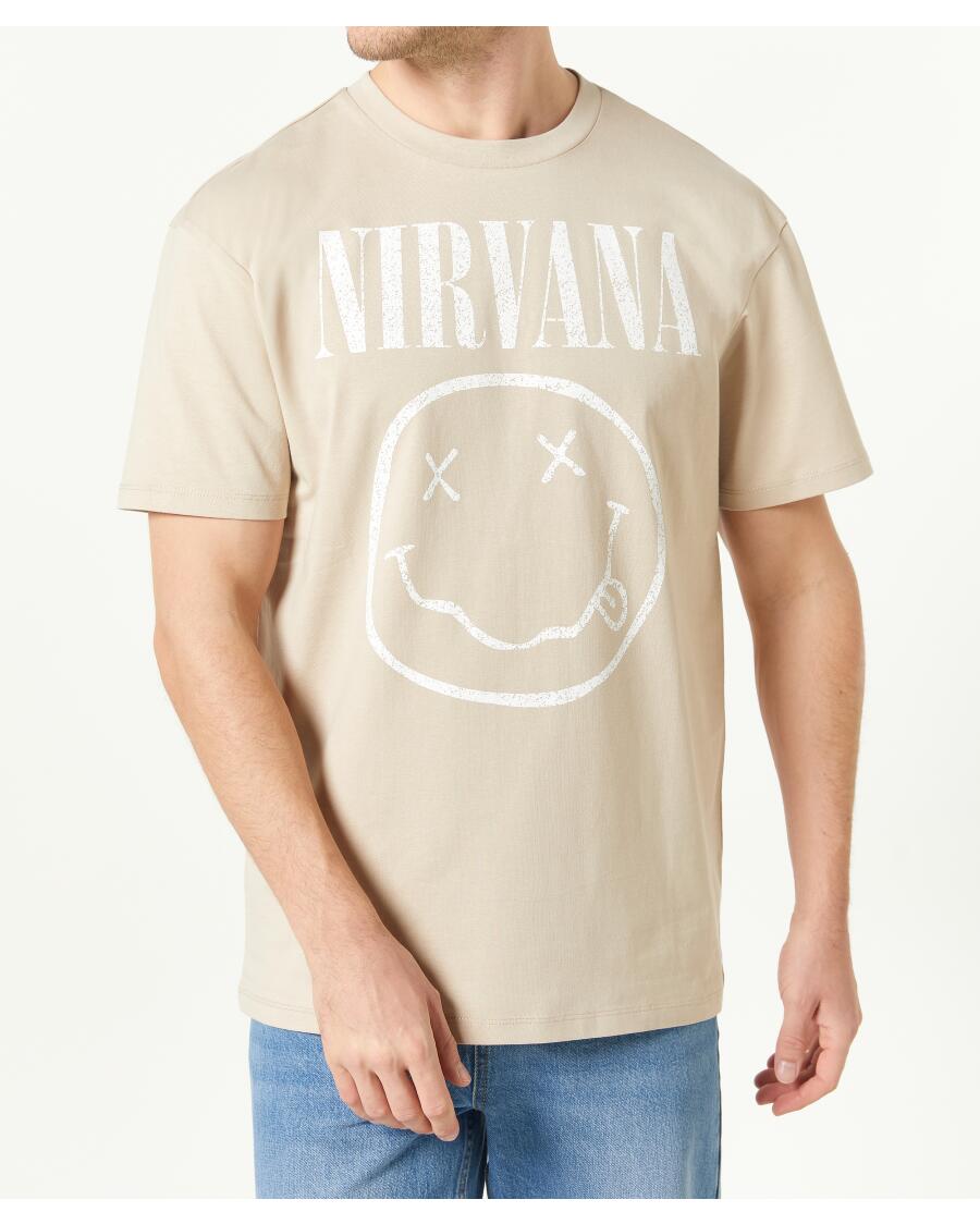 Nirvana T-Shirt naturfarben