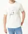 T-Shirt aus Baumwolle offwhite