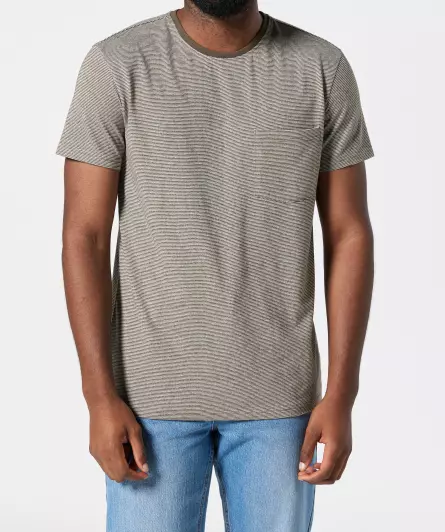 T-Shirt mit Streifen