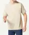 T-Shirt Oversize naturfarben