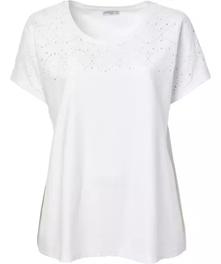 T-Shirt mit Spitze