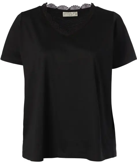 T-Shirt mit Spitze