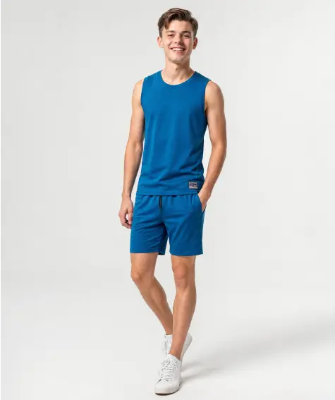 Sport-Top und Sport-Shorts