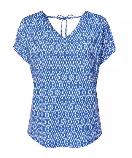 T-Shirt mit V-Ausschnitt