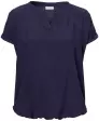 T-Shirt mit V-Ausschnitt