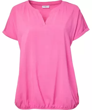 T-Shirt mit V-Ausschnitt