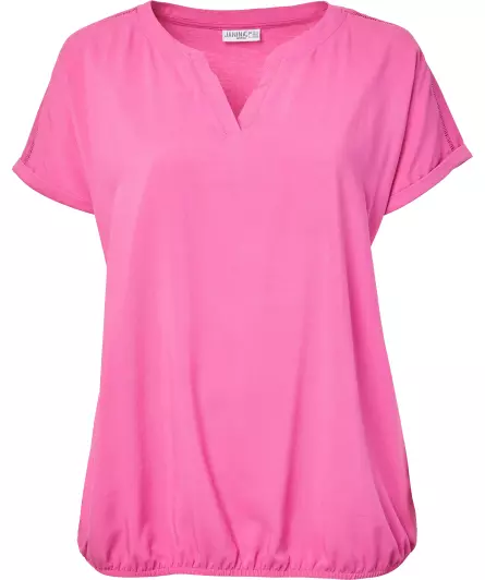 T-Shirt mit V-Ausschnitt