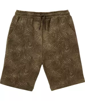 Sweatshorts Palmenblätter