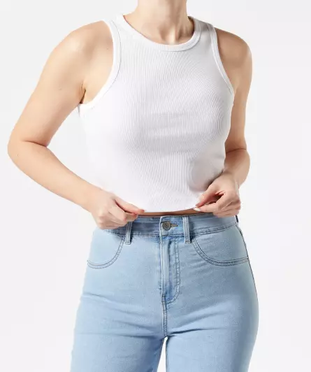 Tanktop gerippt
