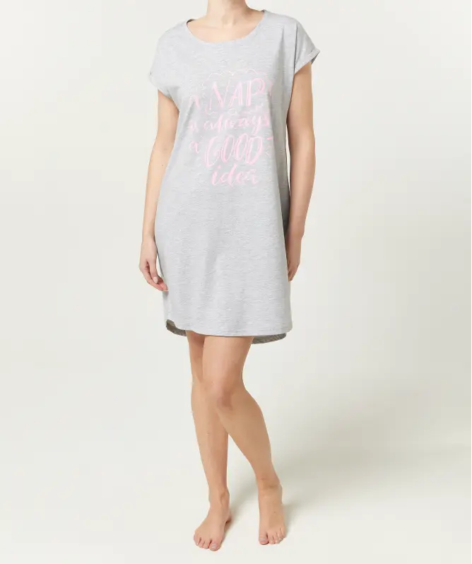 Bigshirt mit Schriftzug
