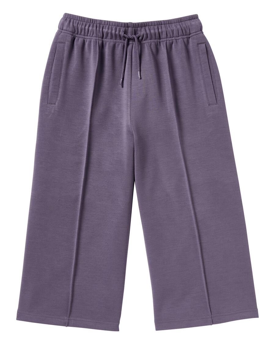 Sporthose mit weitem Bein dunkelgrau