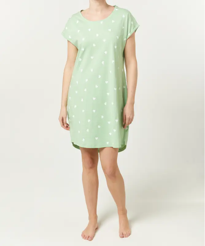 Bigshirt mit Herzen