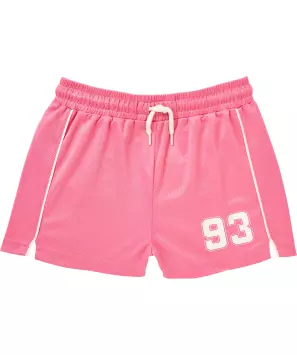 Pinke Sport-Shorts