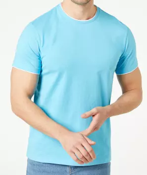 T-Shirt in 2-in-1-Optik