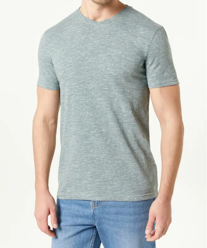 Meliertes T-Shirt