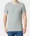 Meliertes T-Shirt hellgrün