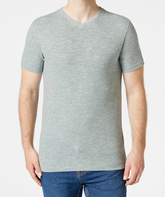 Meliertes T-Shirt