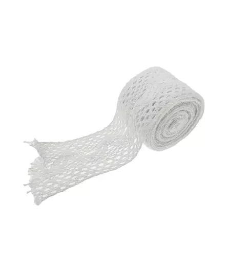 Decoratief lint van gehaakt kant