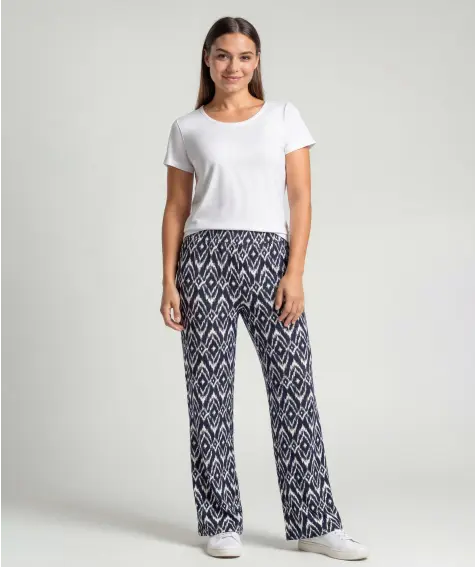 Palazzohose in Crinkleoptik