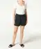 Einfarbige Shorts schwarz