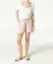 Einfarbige Shorts rosa