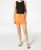 Kurze Sweatshorts orange
