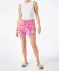 Shorts mit Blumenmuster Blumendruck