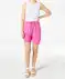 Strukturierte Shorts pink