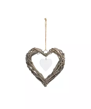 Willow hart om op te hangen