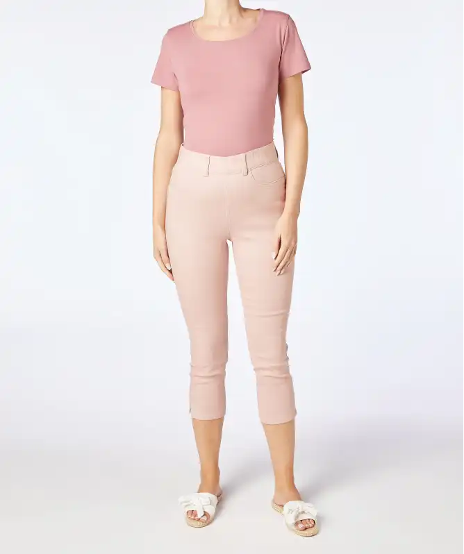 Twillhose in Caprilänge