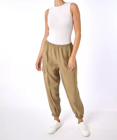 Cargohose High-waist