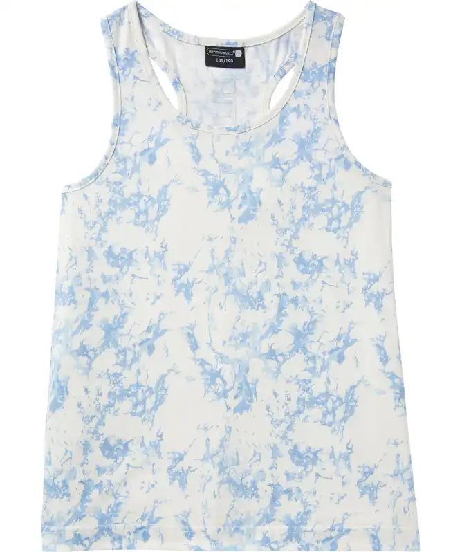 Sporttop in marmerlook