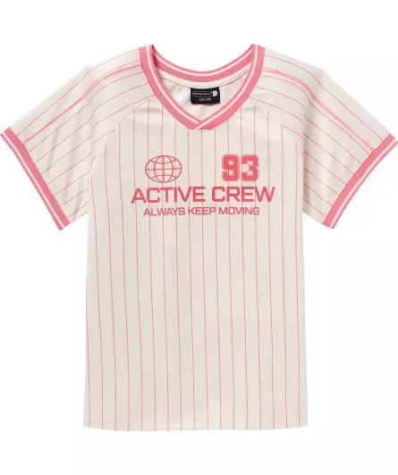 Sport-Shirt mit V-Ausschnitt