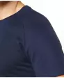 Tričko s žebrovanými rukávy
