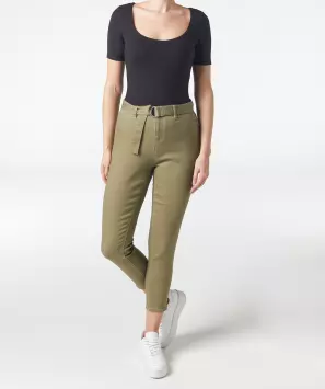 Twill broek in 7/8 lengte