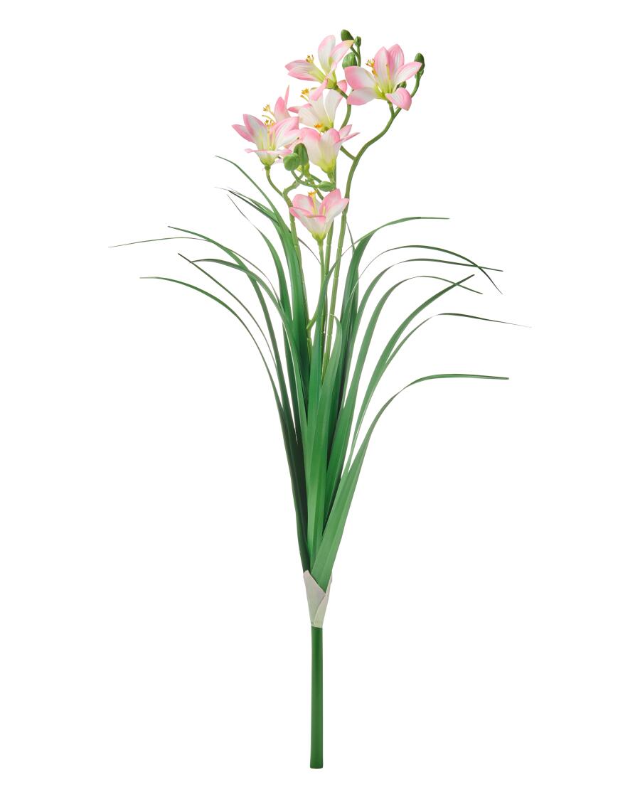 Kunstbloemen boeket lente pink