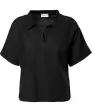 Blouse met linnen inhoud