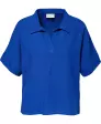 Bluse mit Leinenanteil