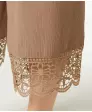Culotte mit weitem Bein