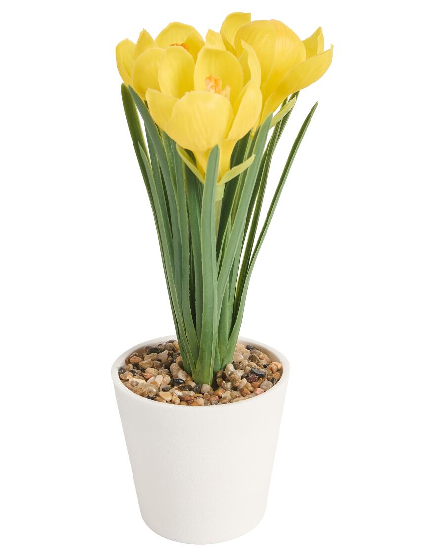 Kunstbloemen voorjaar geel