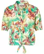 Gekreukte blouse